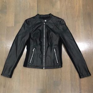 Faux Leather Jacket